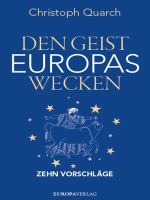 cover image of Den Geist Europas wecken